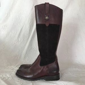 Frye Jaden Button Tall Boots Size 8.5